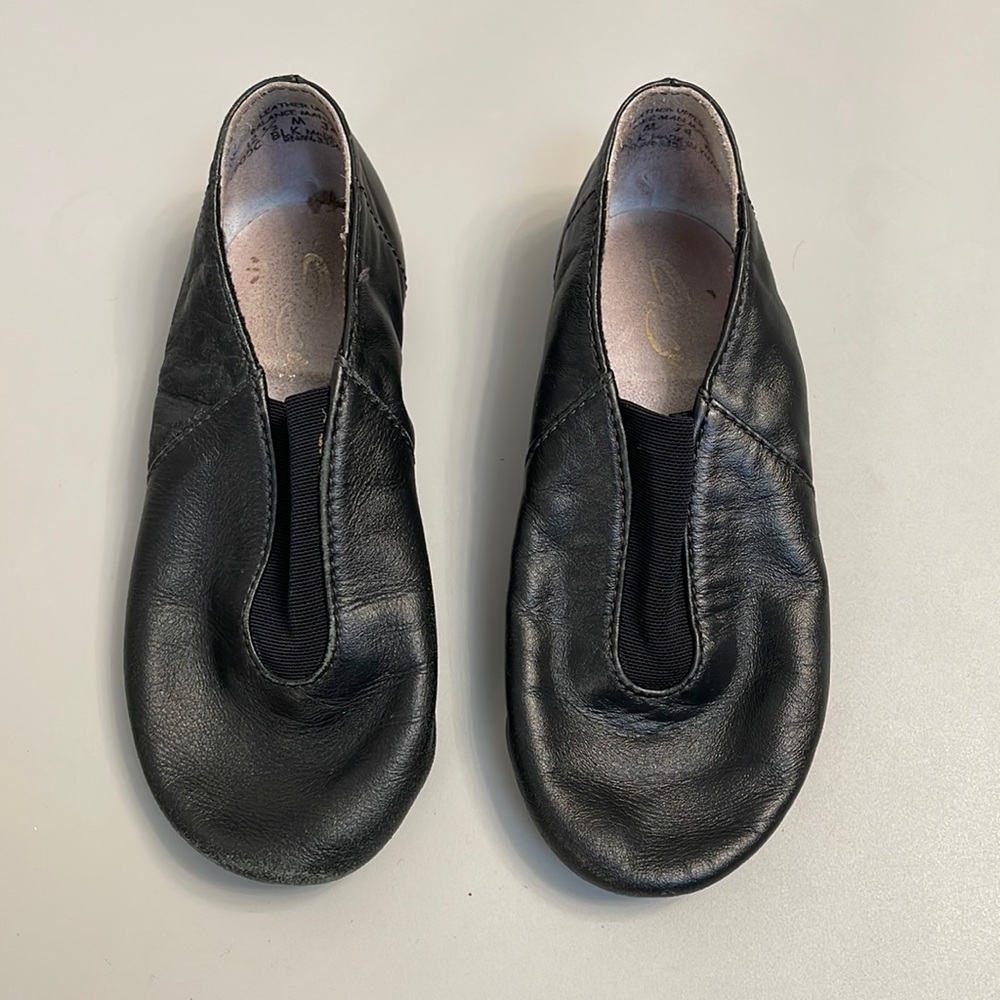 Capezio CP05C Child Black Show Stopper Jazz Shoe size 12.5 M